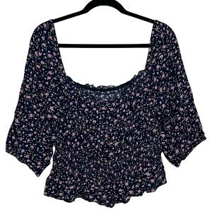 Floral Off The Shoulder Blouse